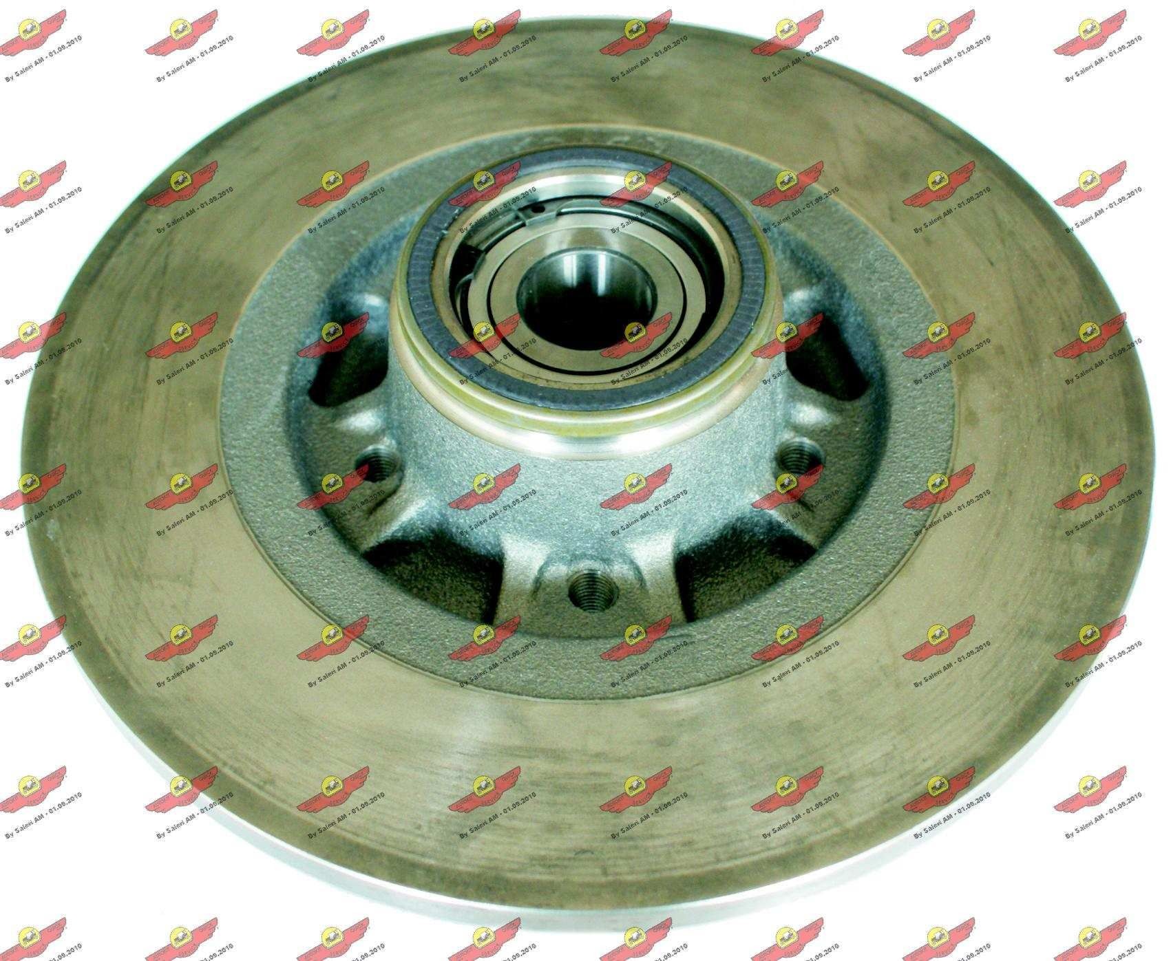 AUTOKIT 01.97718: Piduriketas Ø: 274mm, sisemine õhutus, Ø: 274mm, koos integreeritud magnetilise anduriga, koos integreeritud rattalaagriga