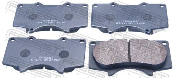 FEBEST 0101-GRJ120F: Piduriklotsid Esisild