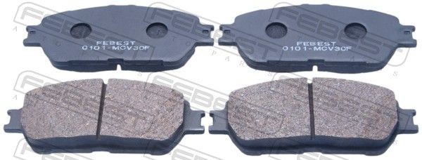 FEBEST 0101-MCV30F: Plaquettes de frein Essieu avant