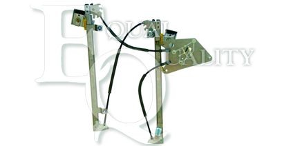 EQUAL QUALITY 010163: Mecanism actionare geam fata dreapta, electric, fara motor electric