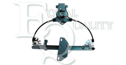 EQUAL QUALITY 010377: Mecanism actionare geam spate dreapta, electric, fara motor electric