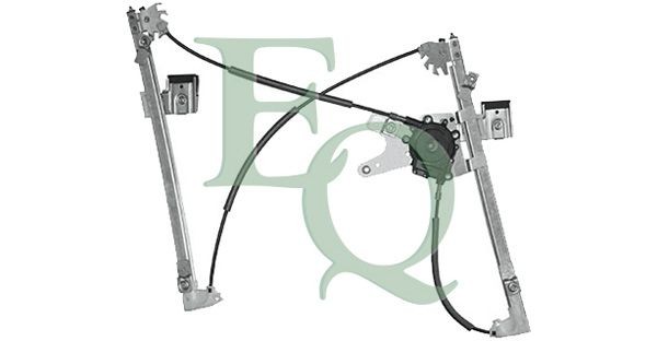 EQUAL QUALITY 010736: Mecanism actionare geam fata dreapta, electric, fara motor electric