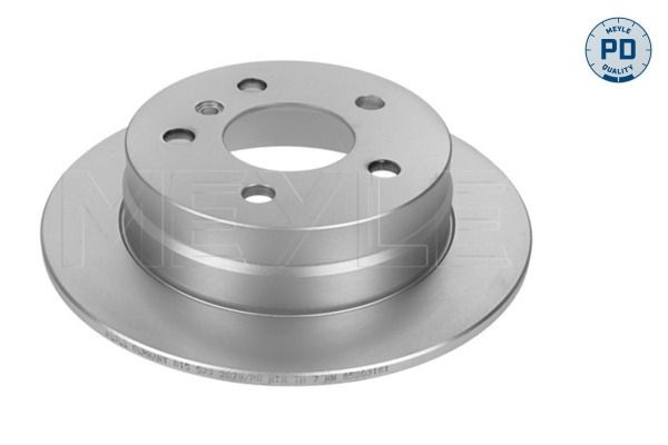 MEYLE 015 523 0027/PD: Piduriketas Tagasild, Ø: 258mm, täis, Ø: 258mm, Tsink-lamell-kattega, koos kruvidega, MEYLE-PD Quality