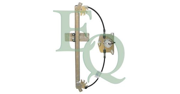 EQUAL QUALITY 020345: Alzacristallo posteriore Sx, elettrico, senza motore elettrico