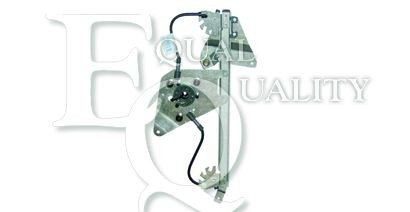 EQUAL QUALITY 020941: Lève-vitre arrière gauche, électrique, sans moteur électrique