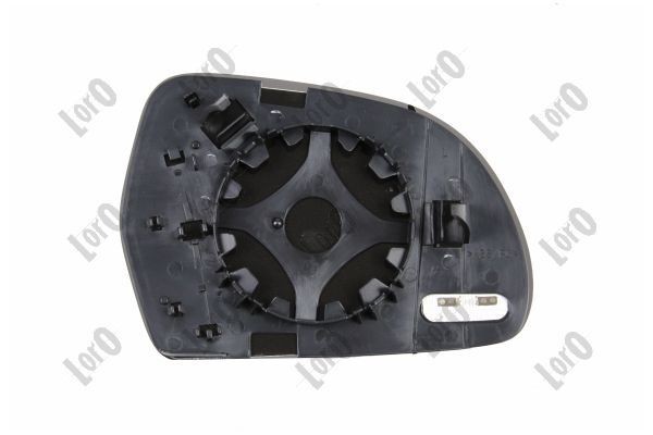ABAKUS 0213G01: Sticla oglinda, oglinda retrovizoare exterioara stanga, incalzit