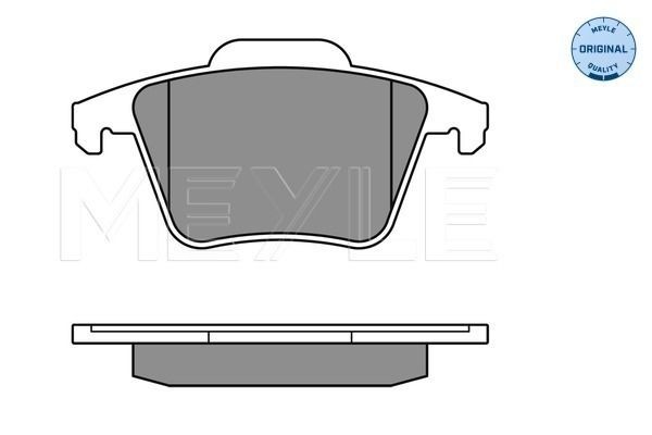 MEYLE 034 020 0055: Paleta ventilator, racire motor ORIGINAL Quality