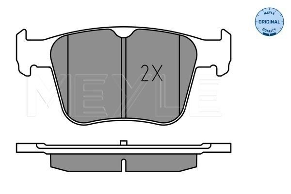 MEYLE 034 700 0002: Suport, arc eliptic ORIGINAL Quality
