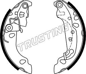 TRUSTING 040.150: Piduriklotside komplekt