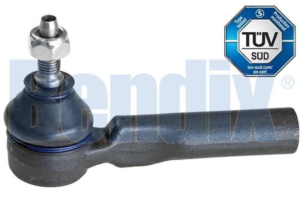 BENDIX 040384B: Skersinės vairo trauklės galas išor., kairė ir dešinė, priekinė ašis, 111mm