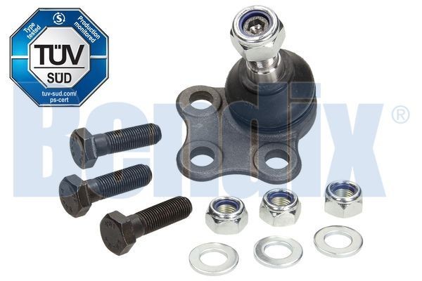 BENDIX 041292B: Kande- / juhtliigend Esisild, all, kahepoolne, 17,84mm, koos kinnitusmaterjaliga