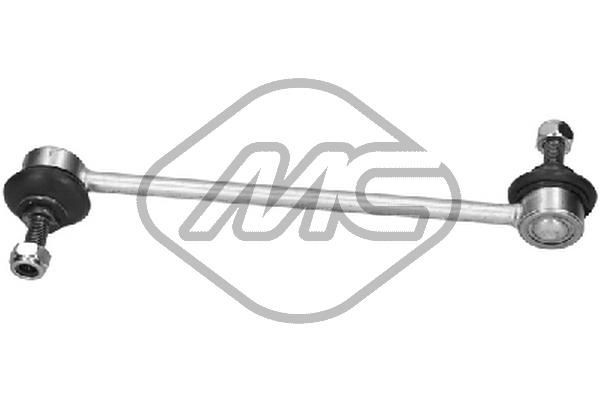 Metalcaucho 04160: Brat / bieleta suspensie, stabilizator punte fata, 238mm, Metal