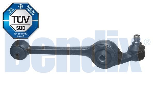 BENDIX 041635B: Brat, suspensie roata punte fata, dreapta, otel turnat, cu articulatie de sarcina/ghidare, cu bucsa de cauciuc