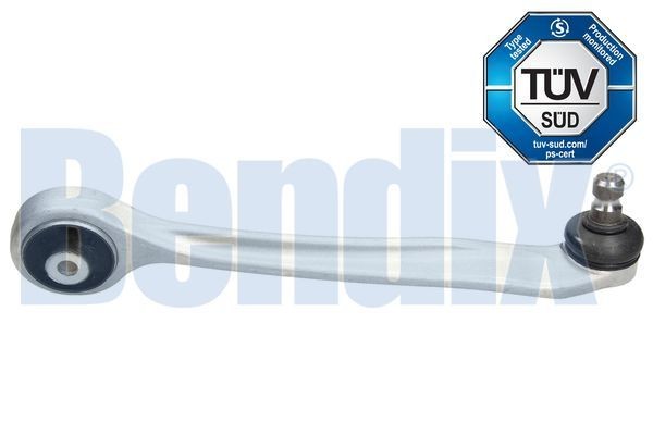 BENDIX 041644B: Õõtshoob, käändmik ees, paremal, Esisild, üleval, Alumiinium, koos kande-/juhtliigendiga, koos kummlaagriga