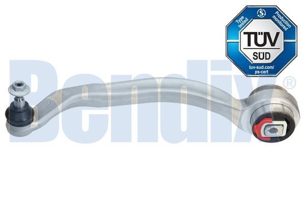 BENDIX 041646B: Õõtshoob, käändmik vasakul, all, taga, Esisild, Alumiinium, koos kande-/juhtliigendiga, koos kummlaagriga