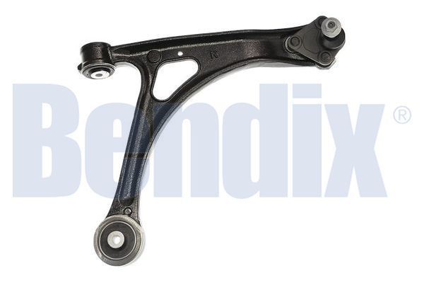 BENDIX 042344B: Vikšro valdymo svirtis dešinė, priekinė ašis, apatinis, plieno liejinys, su atraminiu buferiu, su atrama/vairo traukle