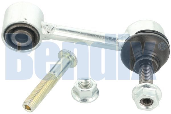 BENDIX 042981B: Stabilisaator, Stabilisaator Tagasild, kahepoolne, 95mm, Metall, koos kummlaagriga, koos kinnitusmaterjaliga