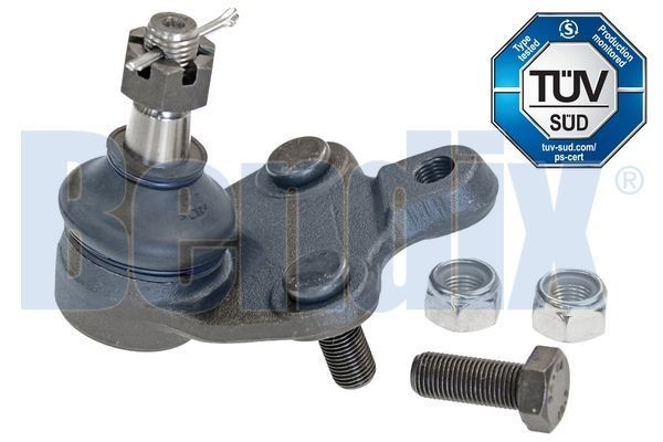 BENDIX 043891B: Kande- / juhtliigend kahepoolne, all, Esisild, 15mm, koos kinnitusmaterjaliga