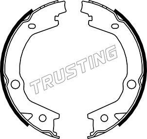 TRUSTING 046.220: Piduriklotside komplekt, seisupidur