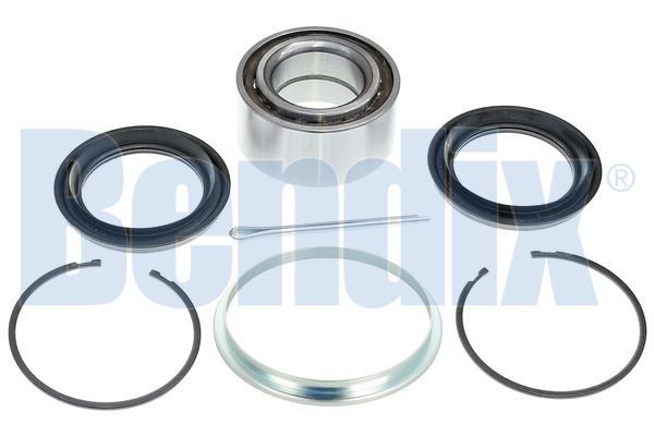 BENDIX 047888B: Vikšro valdymo svirtis galinis, apatinis, kairė, priekinė ašis, Aliuminis, su atrama/vairo traukle, su atraminiu buferiu