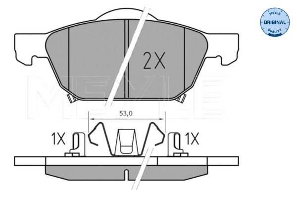MEYLE 050 005 1035: Soonrihm 1035mm, Ribide arv: 5, ORIGINAL Quality