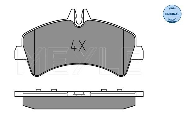 MEYLE 052 013 1105: Curea transmisie 1105mm, ORIGINAL Quality