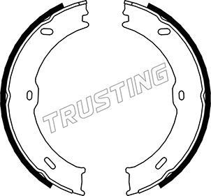TRUSTING 052.133: Piduriklotside komplekt, seisupidur
