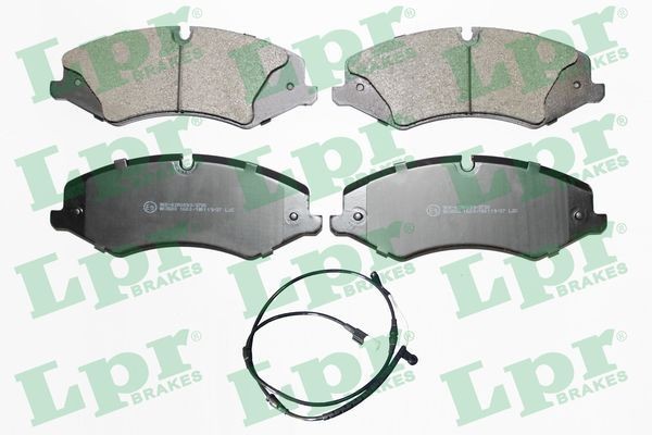 LPR 05P1600C: Piduriklotsid Esisild