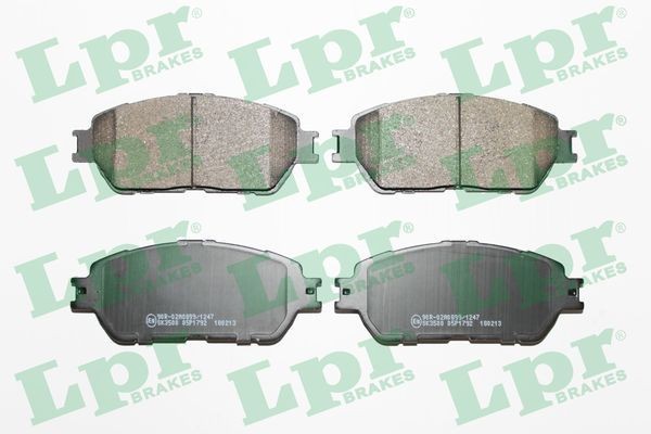 LPR 05P1792: Piduriklotsid