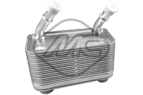 Metalcaucho 06408: Radiatore olio motore senza guarnizione, con anello tenuta