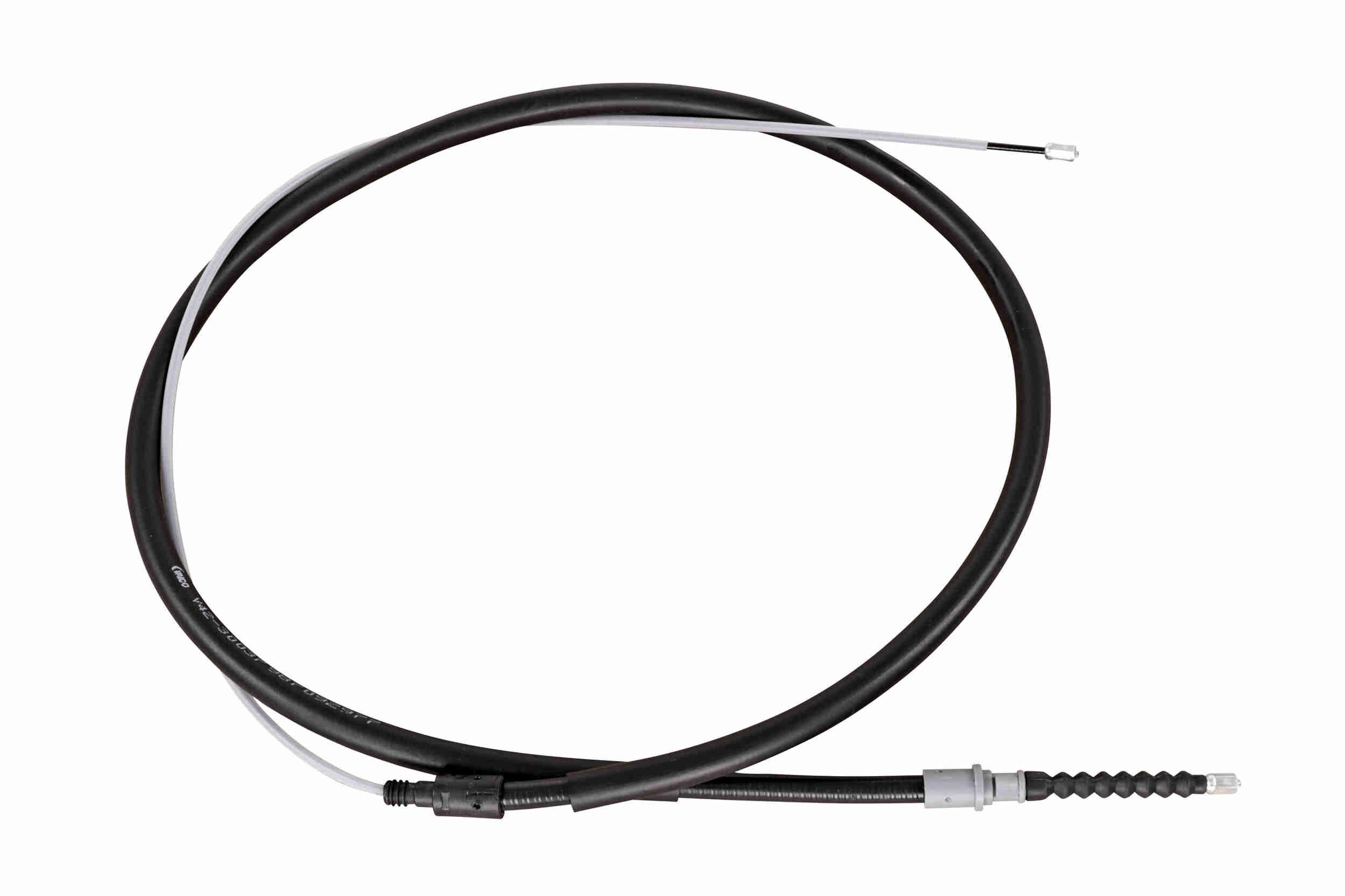 VAICO V42-30037: Cablu, frana de parcare spate stanga, spate dreapta, 2115mm, Original VAICO Quality