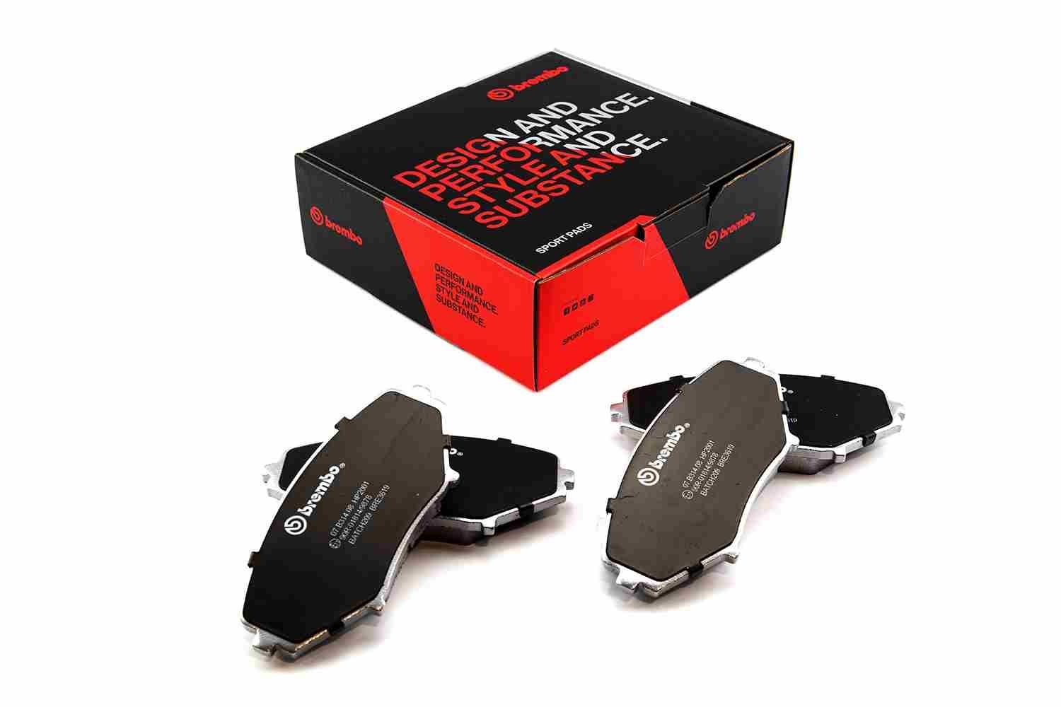 BREMBO 07.B314.08: Raceing-piduriklotsi komplekt UPGRADE, SPORT | HP2000