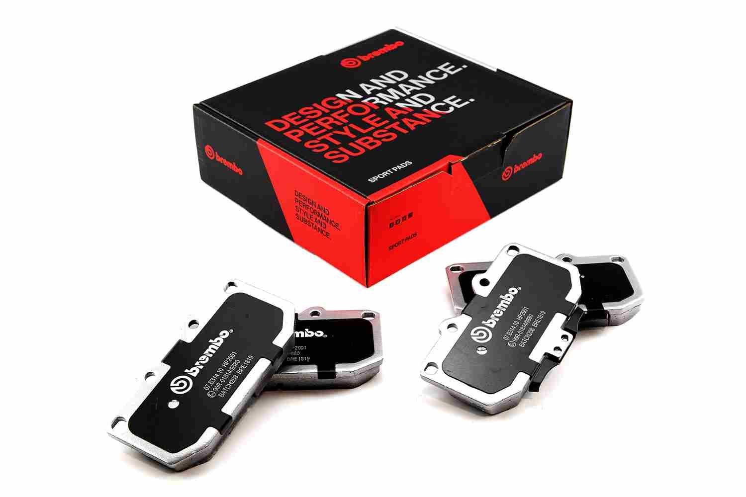 BREMBO 07.B314.10: Raceing-piduriklotsi komplekt UPGRADE, SPORT | HP2000