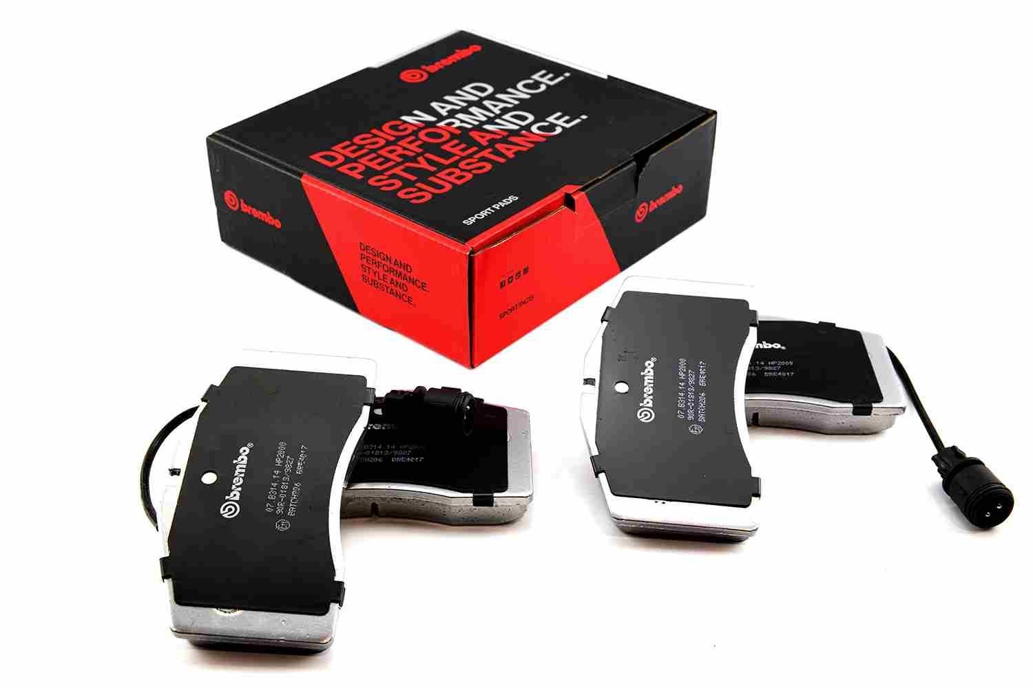 BREMBO 07.B314.14: Raceing-piduriklotsi komplekt UPGRADE, SPORT | HP2000