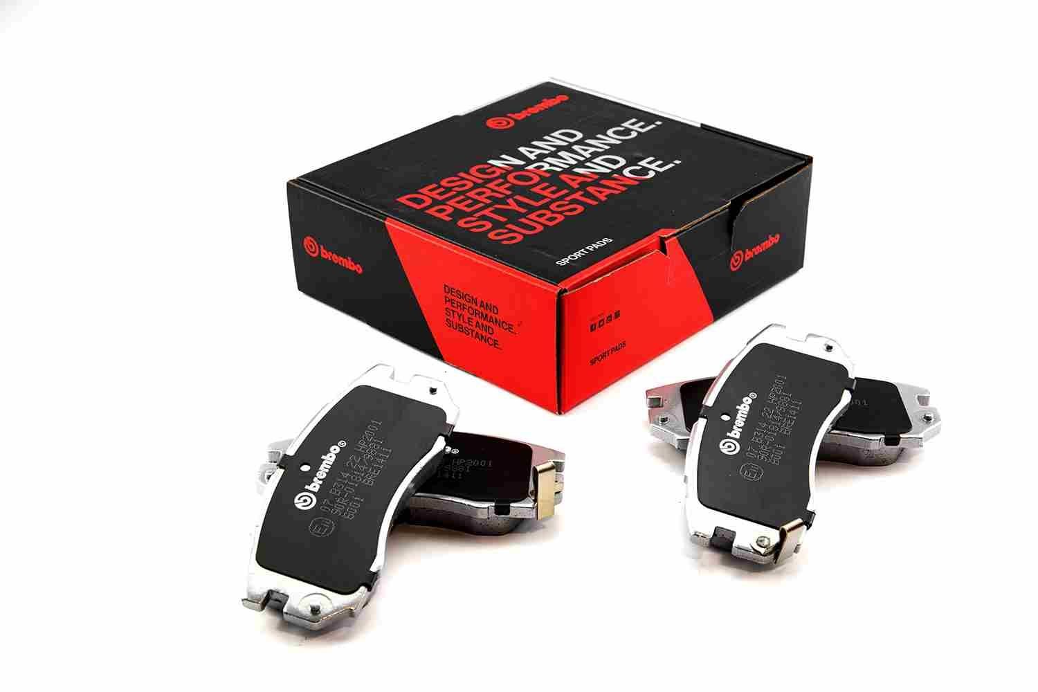 BREMBO 07.B314.22: Raceing-piduriklotsi komplekt UPGRADE, SPORT | HP2000