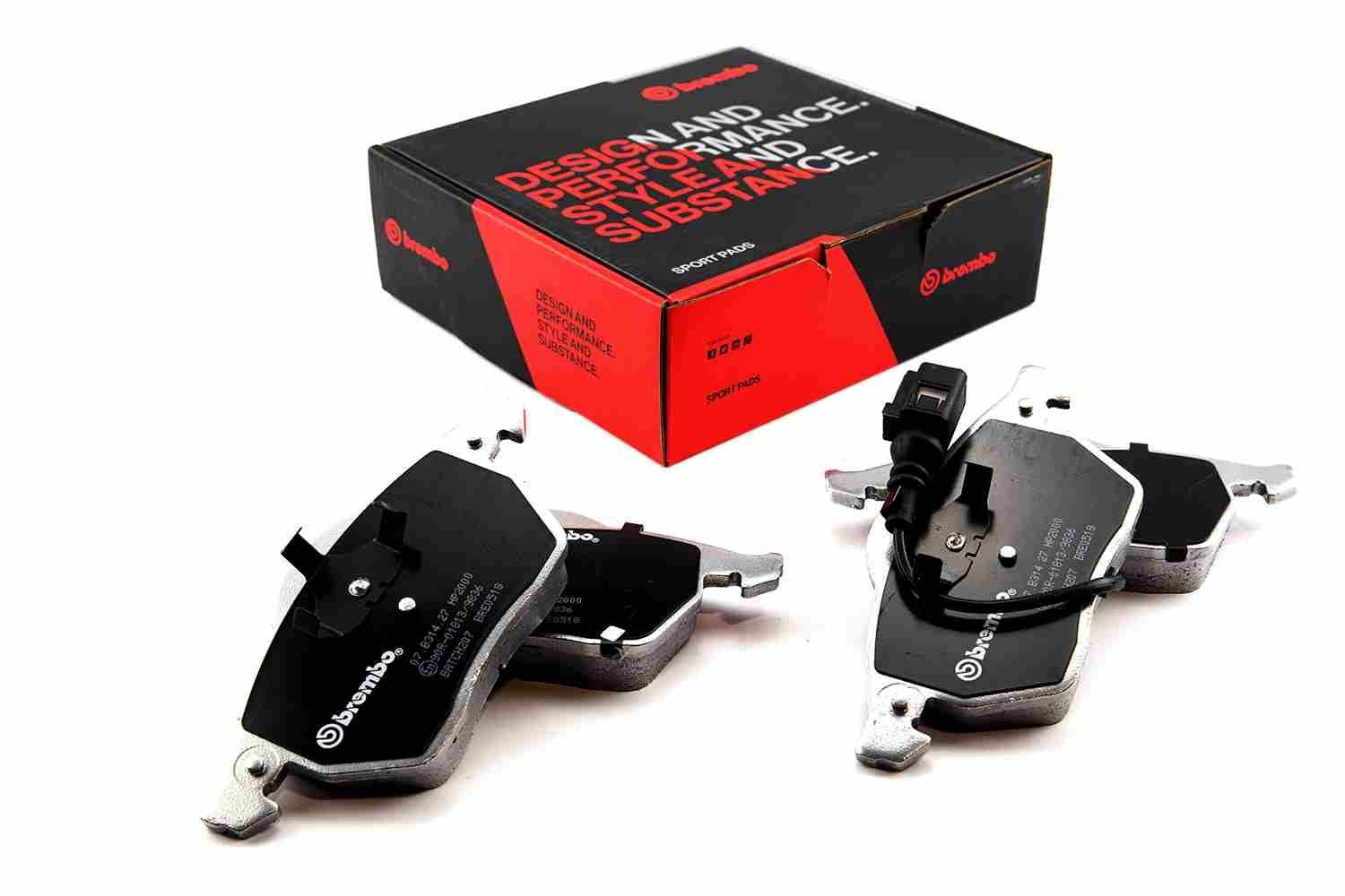 BREMBO 07.B314.27: Raceing-piduriklotsi komplekt UPGRADE, SPORT | HP2000
