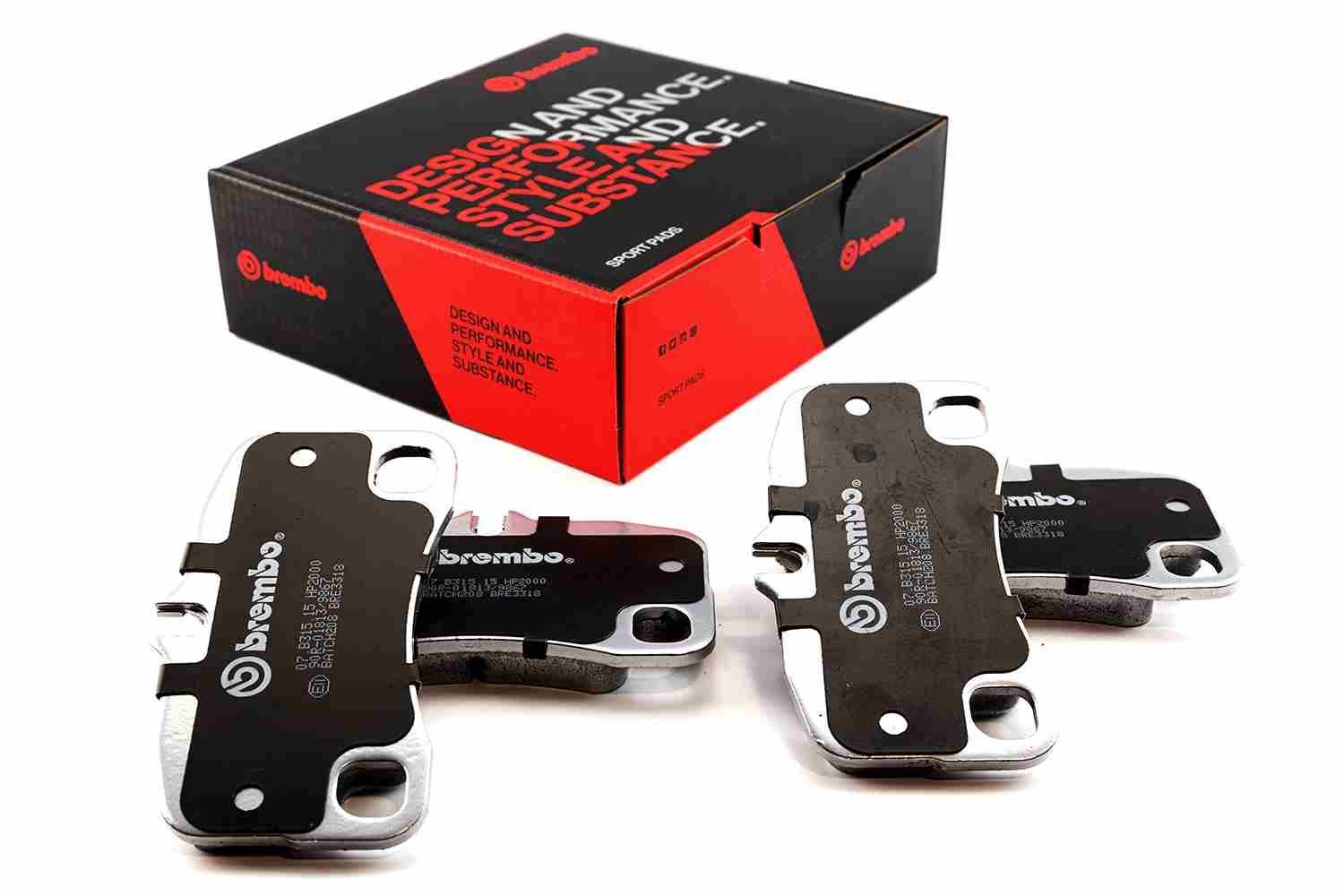 BREMBO 07.B315.15: Juego zapatas freno de alto rendimiento UPGRADE, SPORT | HP2000