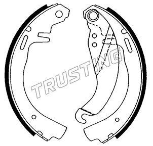 TRUSTING 073.160: Piduriklotside komplekt