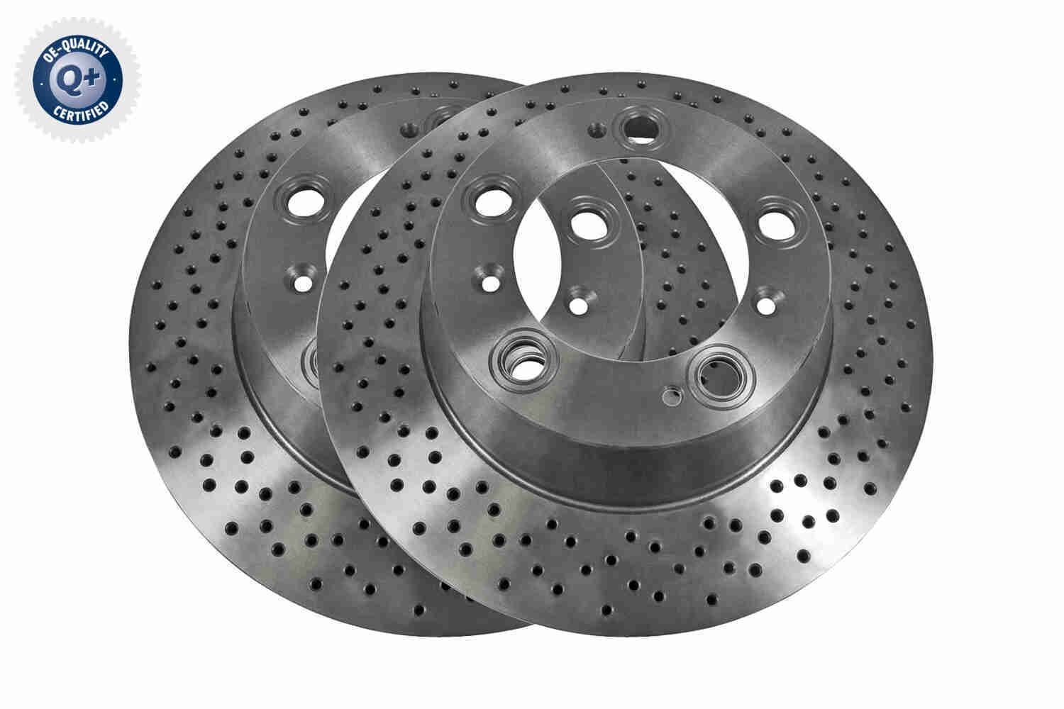VAICO V45-80002: Piduriketas Ø: 299mm, augustatud/sise, Ø: 299mm, Original VAICO Quality