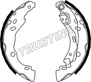 TRUSTING 088.234: Set saboti frana