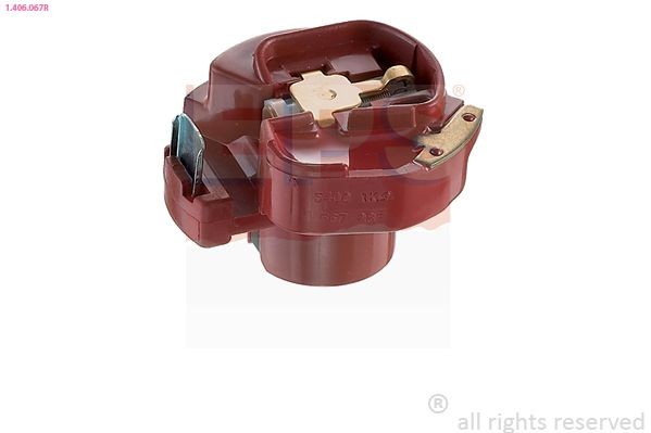 EPS 1.406.067R: Rotor distribuitor Made in Italy - OE Equivalent