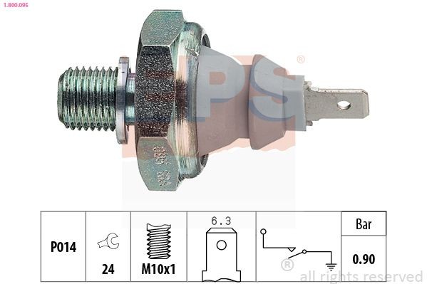 EPS 1.800.095: Õlisurvelülitus Made in Italy - OE Equivalent