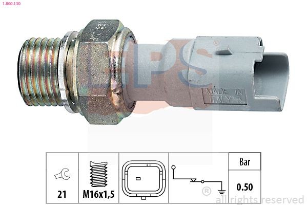 EPS 1.800.130: Õlisurvelülitus Made in Italy - OE Equivalent