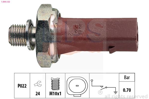 EPS 1.800.132: Õlisurvelülitus Made in Italy - OE Equivalent