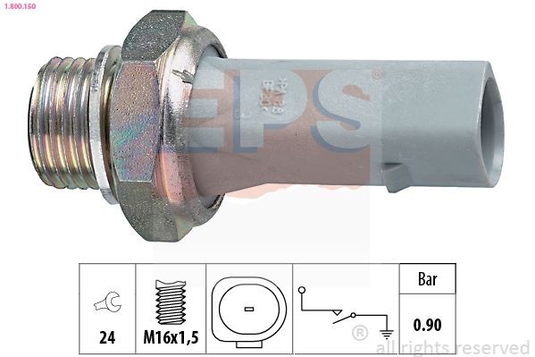 EPS 1.800.150: Õlisurvelülitus Made in Italy - OE Equivalent