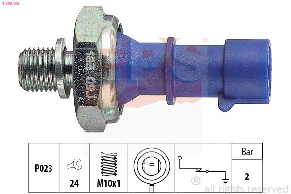 EPS 1.800.163: Õlisurvelülitus Made in Italy - OE Equivalent