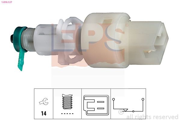 EPS 1.810.127: Féklámpa kapcsoló Made in Italy - OE Equivalent