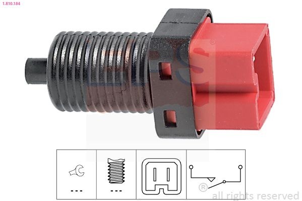 EPS 1.810.184: Interruptor de luces freno Made in Italy - OE Equivalent