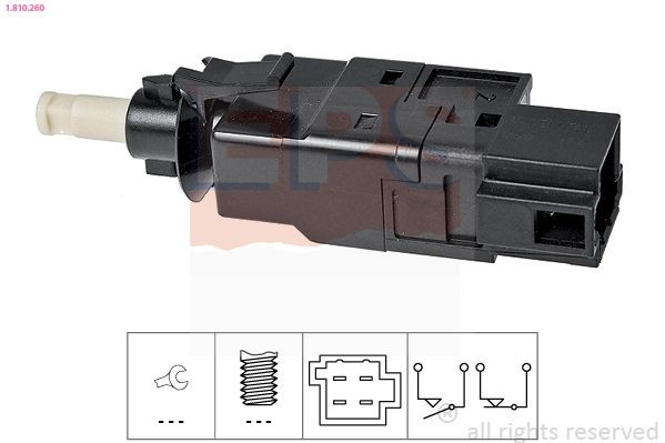 EPS 1.810.260: Piduritulelüliti Made in Italy - OE Equivalent