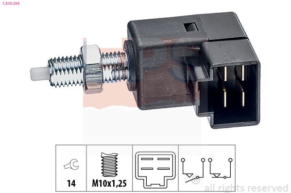 EPS 1.810.294: Piduritulelüliti Made in Italy - OE Equivalent
